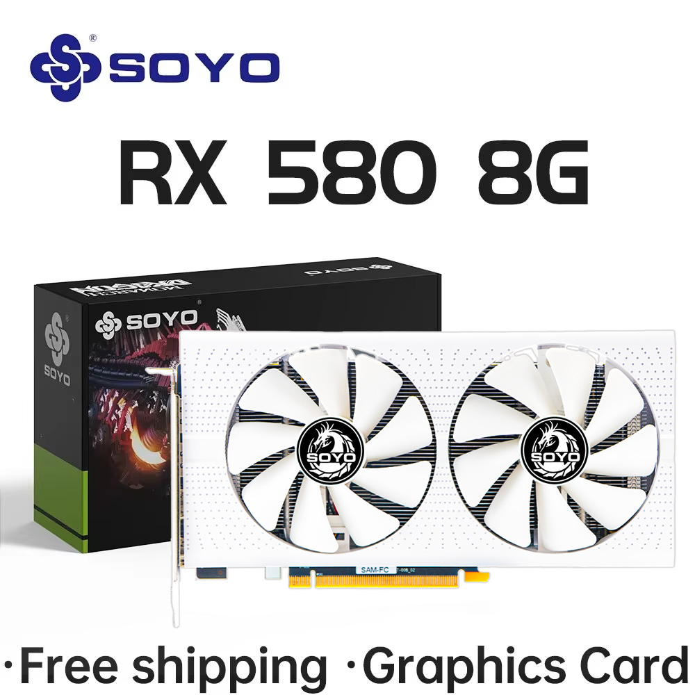 Rtx 3070 8Gb Graphics Card - SOYO AMD Radeon RX580 8GB Graphics