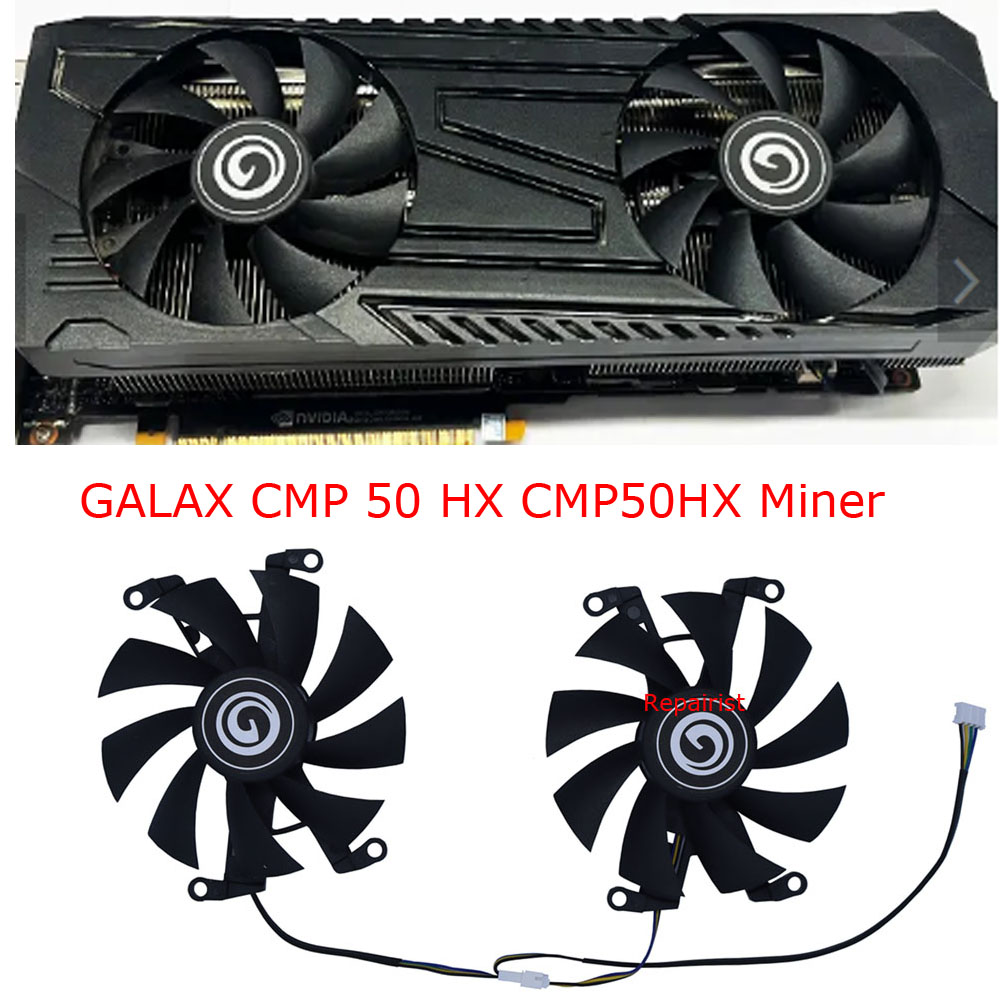 2Pcs/Set,85MM Diameter,Video C - Cmp 50Hx Mining Card ulasan dan harga