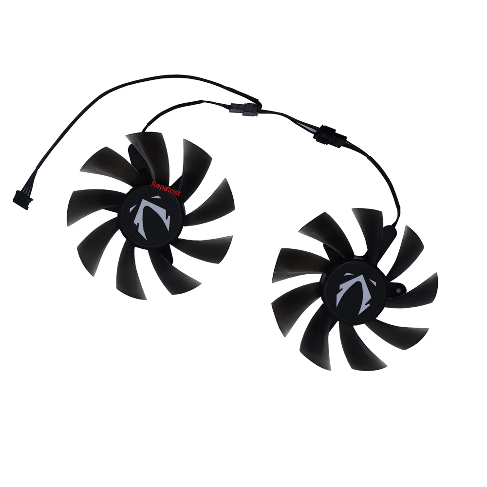 2Pcs/Set,Graphics Card Fan,GPU - Rx 580 8Gb 2048Sp Gpu ulasan dan harga