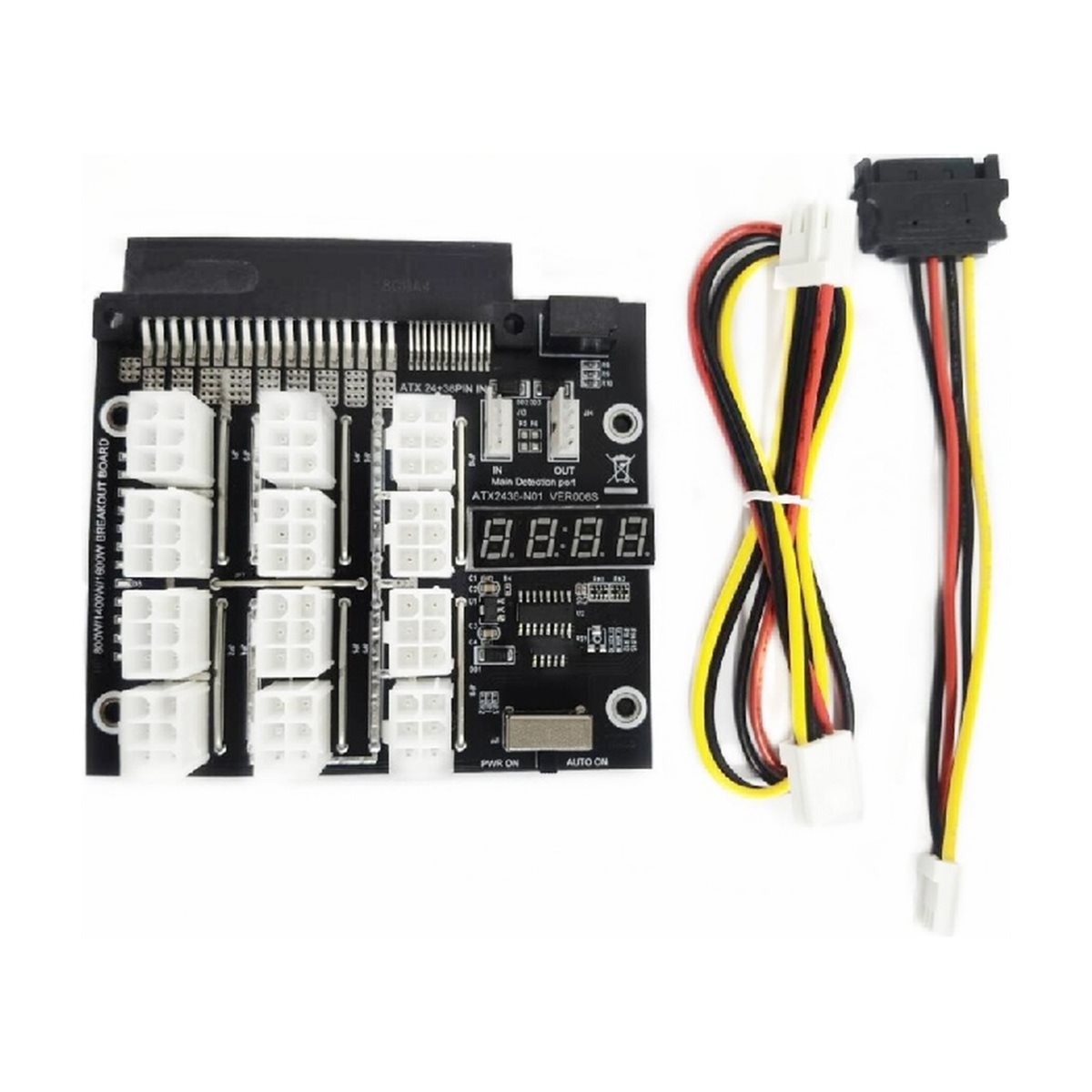 M05K 12 Ports PCIe 6Pin Connec - 2400W Server Psu Breakout Board ulasan dan harga