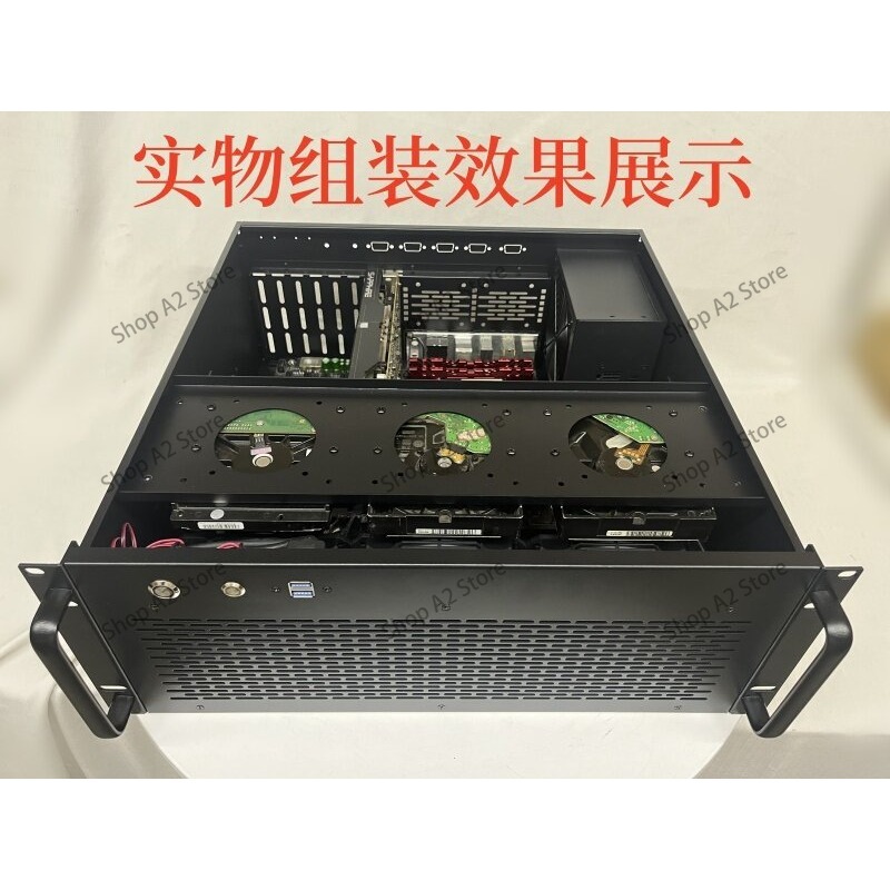 4U Server Chassis Fit 3.0U ATX - 8 Gpu 4U Server Chassis ulasan dan harga