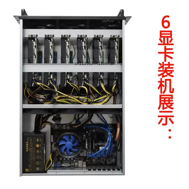 Control Computer Violent Fan 4 - 8 Gpu 4U Server Chassis ulasan dan harga