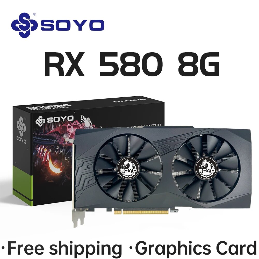 SOYO AMD Radeon RX580 8GB Grap - Rtx 3070 8Gb Graphics Card ulasan dan harga